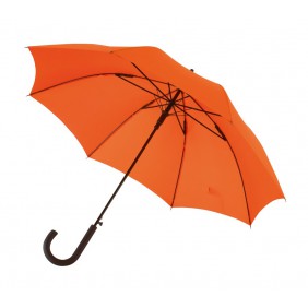 Automatic windproof stick umbrella WIND, orange Automatic windproof stick umbrella WIND, orange