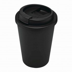 Insulated cup RE-USE, black Insulated cup RE-USE, black