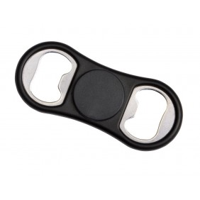 Bottle opener SPINNER, black Bottle opener SPINNER, black