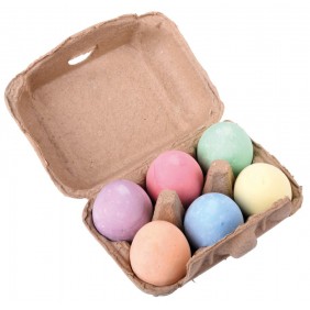 Chalk set FUNNY EGGS, coloured Chalk set FUNNY EGGS, coloured