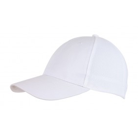 6 panel cap PITCHER, white 6 panel cap PITCHER, white