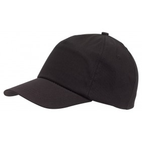 5-panel cap FAVOURITE, black 5-panel cap FAVOURITE, black