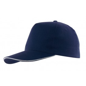 5 panel sandwich cap WALK, dark blue 5 panel sandwich cap WALK, dark blue