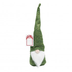 Gnome with Jelly bag cap "Hans", green Gnome with Jelly bag cap "Hans", green