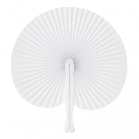 Folding fan PEACOCK