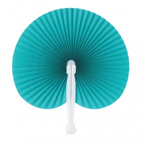 Folding fan PEACOCK