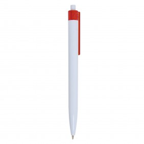 Ballpoint pen ARARIA, RABS, red transpar Ballpoint pen ARARIA, RABS, red transpar