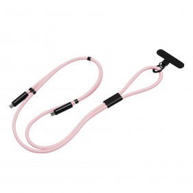 Charging cable MOBILE CARRY, pink Charging cable MOBILE CARRY, pink